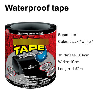 1.52m Super Strong  Flex TAPE Waterproof Tape Stop Leak Seal Repair Tape Performance Self Tape Fiberfix Adhesive Tape PE tube PVC etc