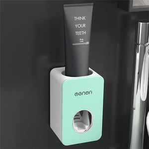 Magnetic Adsorption Toothbrush Holder Inverted Cup Wall Mount Bathroom Cleanser Storage Rack Bathroom Accessories Set