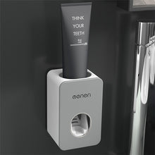 Load image into Gallery viewer, Magnetic Adsorption Toothbrush Holder Inverted Cup Wall Mount Bathroom Cleanser Storage Rack Bathroom Accessories Set