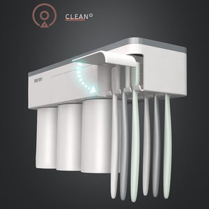 Magnetic Adsorption Toothbrush Holder Inverted Cup Wall Mount Bathroom Cleanser Storage Rack Bathroom Accessories Set